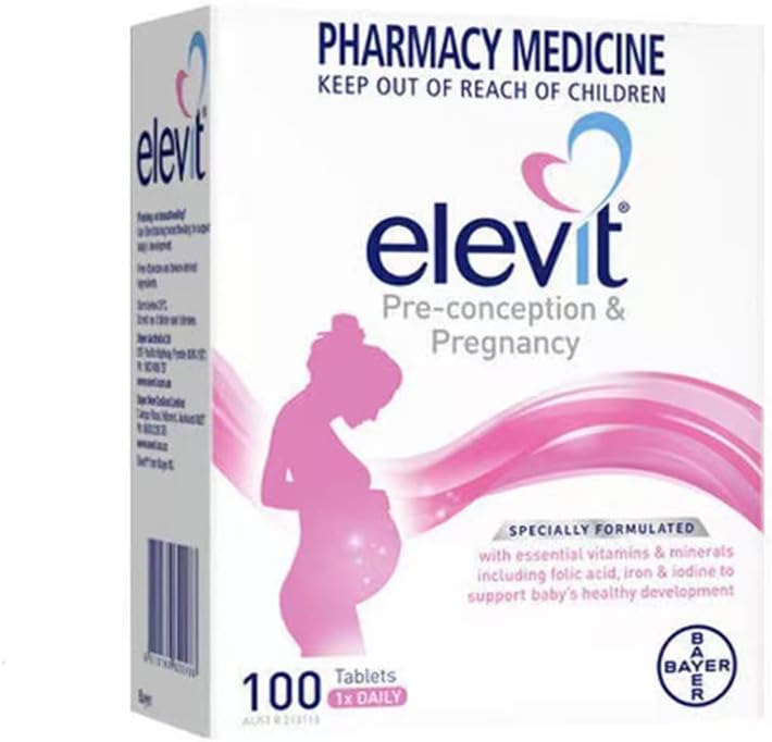 Iodine 100s Standard Shipping ile Elevit TAB
