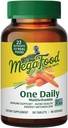 MegaFood One Daily Multivitamin - Kadınlar ve Erkekler için Multivitamin - Gerçek Gıda - Immune Support Supplement - C & Vitamin B - Bone Health - Energy Metabolism - Vegetarian, Non-GMO - 90 Tabs