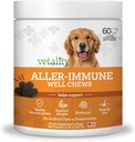 Vetality Aller-Immune Skin & Coat Well Chews for Köpekler 60 ct