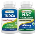 Best Naturals TUDCA 250mg & NAC 600 mg