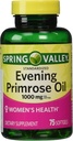 Spring Valley - Primrose Oil 1000 mg, 75 Softgels
