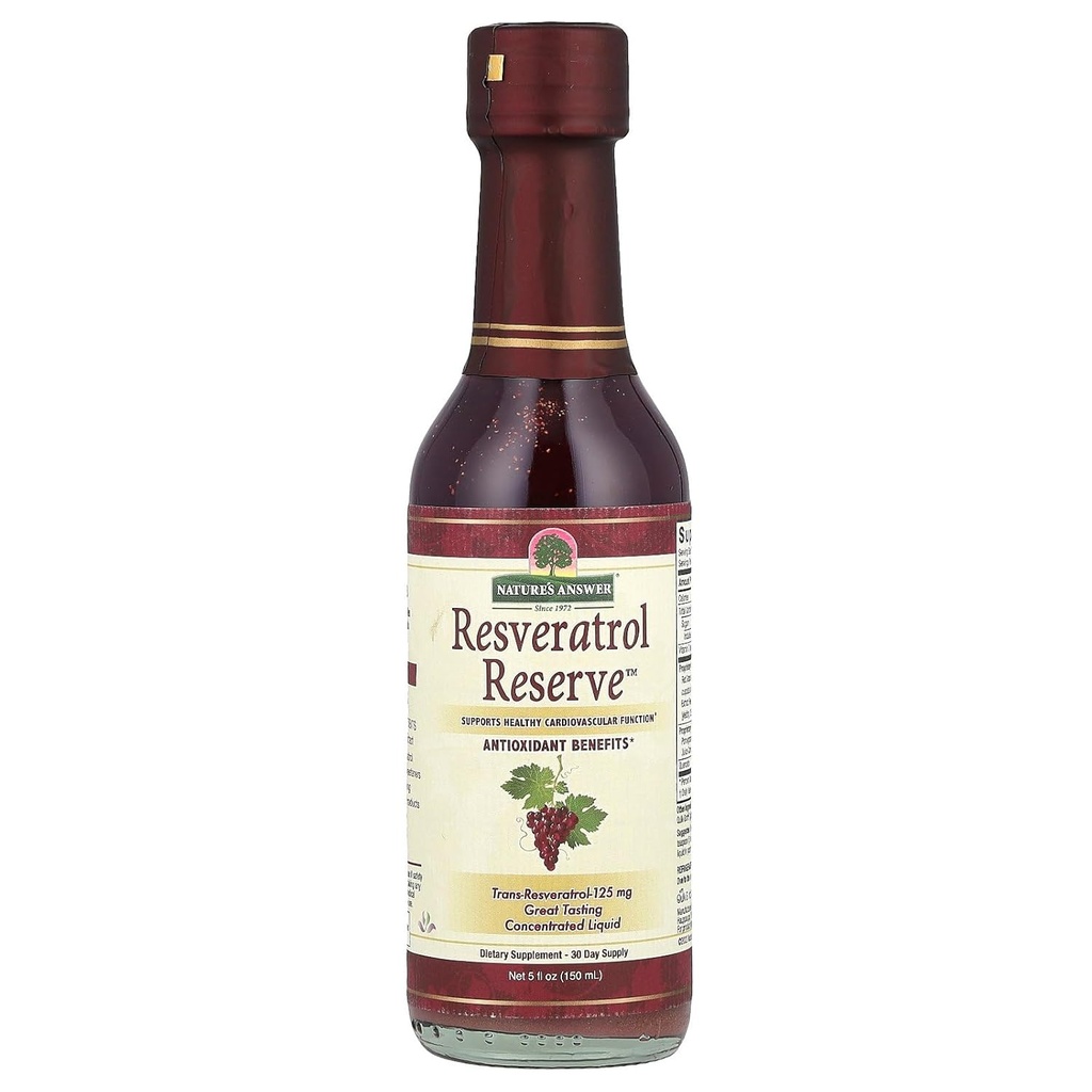 Απάντηση της φύσης Χωρίς αλκοόλ Resveratrol Reserve 5oz συμπυκνωμένο υγρό 