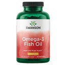 Swanson Omega 3 Fish Oil Supplement Heart Beyin ve Ortak Destek GMO-Free EFAs 180 mg EPA Plus 120 mg DHA 150 Yumuşakgel Capsules Lemon Flavor