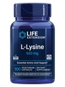 Life Extension L-Lysine, 620 mg, Essential Amino Asit Sağlıklı azot Dengesi, Kalsiyum Metabolism, Stres Cevap & Daha Fazla, Gluten-Free, Non-GMO, Vegetarian, 100 Capsules
