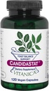 Vitanica Candidastat, Yeast Balance Supplement ve Destek, Vegan, 120 Capsules