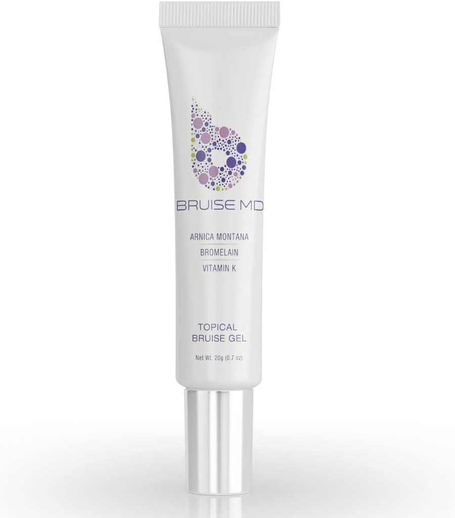 Bruing ve Swelling için Topical Gel,% 20 Arnica, Bromelain,% 2 Vitamin K Oksit, 20g (0.7 fl oz) – Gelişmiş Yoğun Bruise Tedavisi Formula