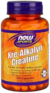 Şimdi Gıdalar Kre-Alkalyn Kretine - 120 Capsules 2 Pack