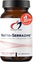 Σχέδια για την Υγεία Nattokinase με Serrapeptidase - Natto-Serrazime + Proteolytic Enzymes - Σχεδιασμένο για την υποστήριξη ενός Υγιούς Κυκλοφορικού Συστήματος + Ανοσοποιητική Υγεία - Συμπλήρωμα Μη ΓΤΟ (120 Κάψουλες)