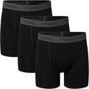 Organik Signatures Mens Underwear Boxer Briefs Cool Soft Cracky Etik 3 Pack