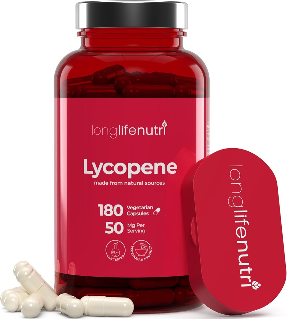Lycopene 50mg 180 κάψουλες χορτοφαγικής 