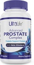 ULTALIFE Advanced Saw Palmetto Prostate Supplement for Men with Beta Sitosterol Promotes Urinary Comfort, Sleep Quality & Prostate Health 90 Κάψουλες