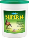 Farnam Super 14 Sağlıklı Skin & Coat Supplement for Horses, Keeps Coats Shiny & Gleaming Year-Round 2.75 Pound, 44 Day Supply
