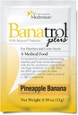 Banatrol® Natural Anti-Diarrheal with Prebiyotiks, Relief from Kronik Diarrhea, IBS, Recurring Diarrhea, Klinik olarak Desteklenen Tıbbi Gıda, Non-Constipating, 25 Hizmetler (Pineapple)