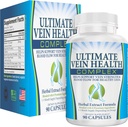 8-in-1 Vein & Leg Health Circulation Supplements | Blood Circulation Formula | Ultimate Vein & Leg Circulatory System Support Supplement | Nutrients for Health & Strong Veins | 90 Capsules