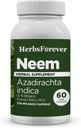 Βότανα για πάντα Κάψουλες Neem Azadirachta Συμπλήρωμα δέρματος Indica 60 Κάψουλες Vege