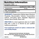 Best Naturals Pregnenolone 30 Mg & Βιταμίνη K2 (MK7) με D3