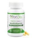 BariSlim Once Daily Bariatric Multivitamin Capsule - Iron-Free Formula - Bariatrik Vitamin ve Supplement for Post Surgery, Including Gastrik Bypass and Gastrik Kol | 90-Day Supply