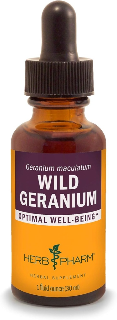 Herb Pharm Wild Geranium (Cranesbill) Sıvı Tür - 1 Ounce
