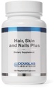 Douglas Laboratories Saç, Skin & Nail Plus | Vitaminler, Mineraller ve Nutrients Sağlıklı Saçları, Skin ve Nailleri Desteklemek için formüle edildi | 100 Capsules