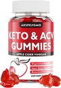 Keto ACV Gummies - Apple Cider Vinegar Gummies with B12 for Energy & Wellness, 1500 mg, Supports Ketosis, for Women & Men, Vegan, Gluten-Free, 60 Gummies