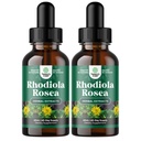 High Potency Rhodiola Rosea Tincture - Liquid Rhodiola Supplement for Stress Energy and Mood Support with 3% Salidrosides Rosea Extract - Vegan Non-GMO & Alcohol-Free (120 Servings)
