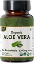 Aloe Vera Tabletler | Aloe Barbadensis (Aloe Vera) | USDA Organik | Destekler Digestion & Skin Health | Diyet Supplement 120tab