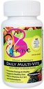 Skinny Jane Daily Multi Βιταμίνη για τις γυναίκες – Υποστηρίζει την ενέργεια, την ευεξία, και τα μαλλιά, το δέρμα, τα νύχια – Μοναδικό Φρούτο και Veggie Blend – 60 εύκολο να καταπιούν υγρά κάψουλες
