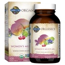 Kadınlar için Yaşam Bahçesi 40 Plus, Organik Kadınlar Vitaminleri, Hormonlar ve Diş Sağlığı Desteği Şöpek, Vegan, 120 Tablet