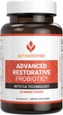ACTIVATEDYOU Daily Use- 30 Strain Digestive Gut Health & Immune Function Support- Acidofilius Supplement for Radiant-Baking Skin (30 Capsules)