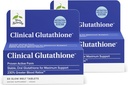 Terry Doğal Klinik Glutathione - Yüksek Absorpsiyon için Antioksit - L-Glutathione ile Diyetsel Tamam - Hücre Sağlığını Desteklemek için Vegan Supplement - 60 Slow Melt Tabletleri (Pack of 2)