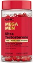 GNC Mega Erkekler Ultra testosteron, Free & Total Test Branson, 120 Kont