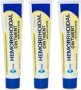 Hemorrhoidal Ağrı Yardımı Ointment 2 oz (56g) Için Tube Hemorrhoid Tedavisi Hızlı Aklı, Swelling ve En Güçlü Ağrı Yardımı (3 Paket)