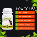 Guduchi- Tinospora kordonifolia 120 Capsules Şişe Ambalaj
