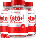 Laboratuvarları - Gelişmiş Kilo kaybı için Keto Bites ACV Gummies, All Natural Apple Cider Vinegar Supplement (180 Gummies)