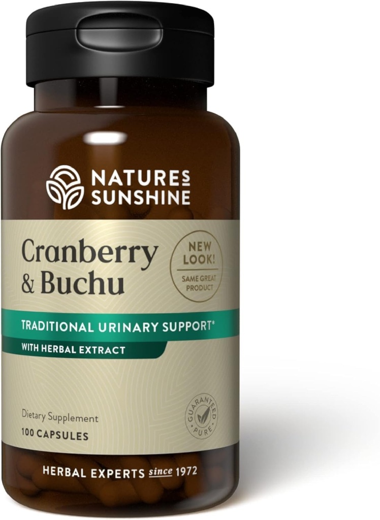 Nature's Sunshine Cranberry and Buchu Mechanic 100 Capsules