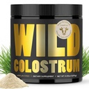Colostrum Powder Unflavored – 120g (60 Servings, 2g Scoop) – Grass Fed Bovine Colostrum Supplement – Αμιγής Ανοσοποιητική, Οπή & Ενεργειακή Υποστήριξη – Calostro Bovino para Adultos