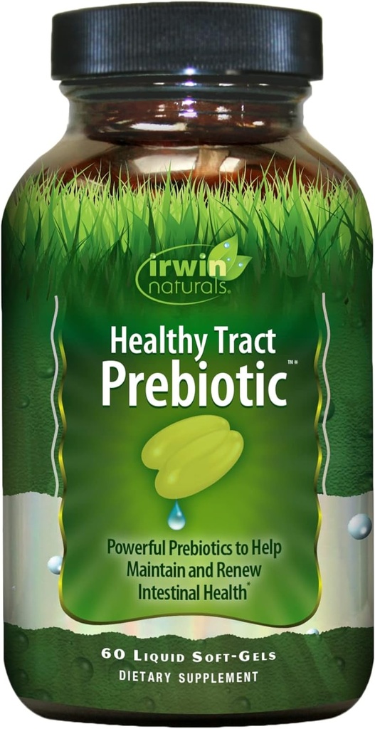 Irwin Naturals Health Tract Prebiyotik Supplement, 60 Count