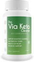 Pro Via Clean Ketose - Toxins & Impurities - Plant-Based Natural Keto Cleanse with Probiyotik Support - Support Digestive Cleansing & Reduced Gut Bloat - Waste Aid Removal & Detoxification