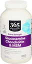 365 by Whole Foods Market, Glucosamine Chondroitin X Strength MSM, 240 Tablet