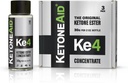 KetoneAid Ke4 Ketone Ester Temp | Bir Ketone Salt, No Sugar, No Caffeine | Exojen D-BHB Ester | 12 Şişe Oda (3 Kont)