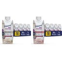 Max Protein Beslenme Shake'yi 30g protein ve Max protein Beslenme 30g ile protein, 1g of Sugar, High Protein Shake, Creamy Strawberry, 11 fl oz, (Paket 12)