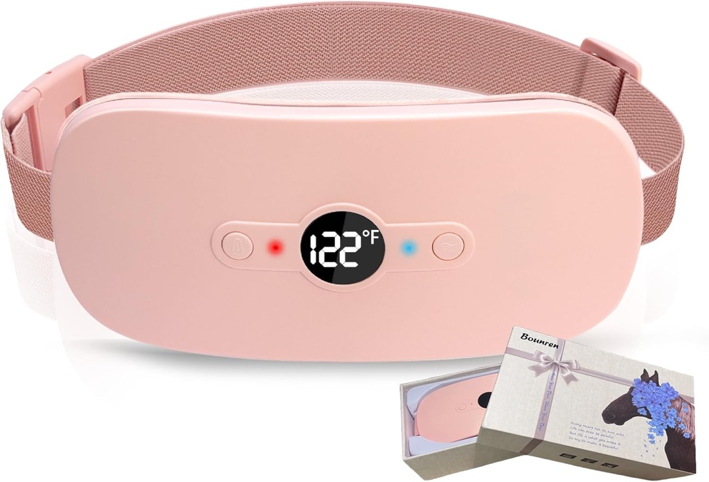 Bounren Portreasyonları için Pad, Delicate Hediye Verme Box ile Portresiz Isıtma Pad,Soft Pink