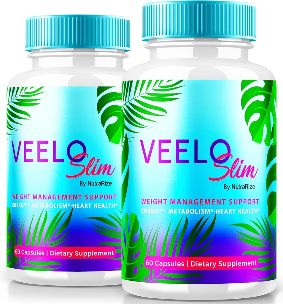 (2 Pack) VeeloSlim, Veelo Slim Advanced Kilo Kaybı Capsules, Premium Keto Supplement, All Natural Keto Support Pills, VeeloSlk Bingo Formula, Resmi VeeloSlimmer İncelemeleri (120 Capsules)