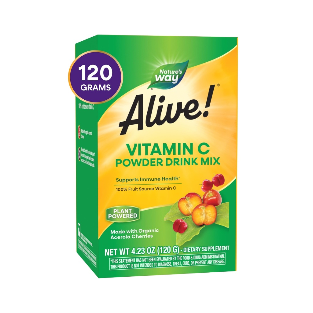 Doğanın Yolu Alive! C Toz İçsel Makola'dan Mix, 4.23 oz.