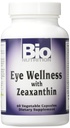 Bio Beslenme Göz Wellness 60 Vejetaryen Capsules | Zeaxanthin | Şişe başına 60 Hizmet | Destekler Göz ve Vizyon Sağlık | Vitamin A & çinko