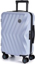 BAGSMART Bagaj 22x14x9 Airline Onaylandı, PC Hardside Suitcase, 20 Inchon with Spinner Wheels, Travel Bagaj Hafif Demiryolu çantası Erkekler Kadınlar için (Purple)