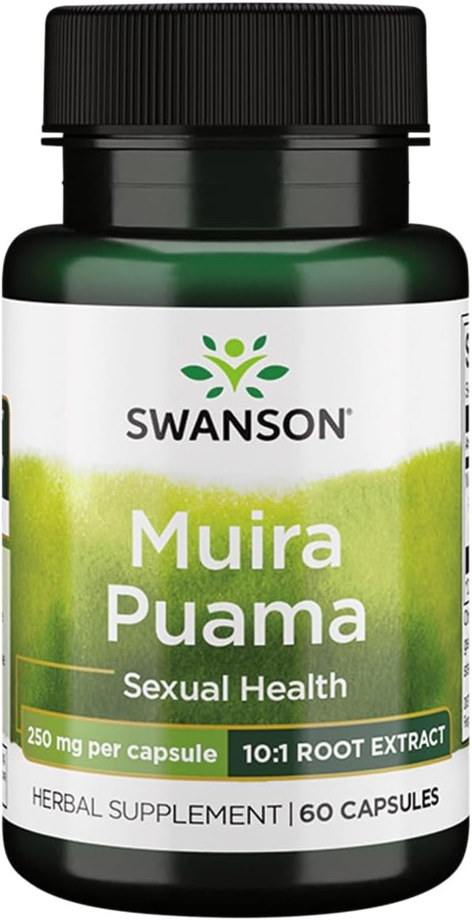 Swanson Muira Puama (10:1) 250 Milligram