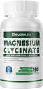 Magnezyum Glycinate 400 MG, yüksek Abpsiyon için% 100 Chelated, Cent On Stomach, Non-GMO, 180 Vegetarian Capsules