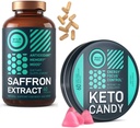 WILD FUEL Keto Candy ve Saffron Extract Supplement Energy and Kiloloss Sche