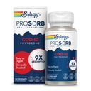 SOLARAY CoQ-10 Phytosome - 9X Absorption CoQ10 200mg - Easy-to-Digest Antioxidants Supplement - Vegan and Made Without Soy - 60-Day Guarantee - 30 Servings, 30 VegCaps